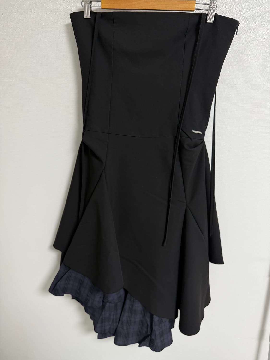 미세키서울 언밸런스 레이어드 원피스 상품이미지4