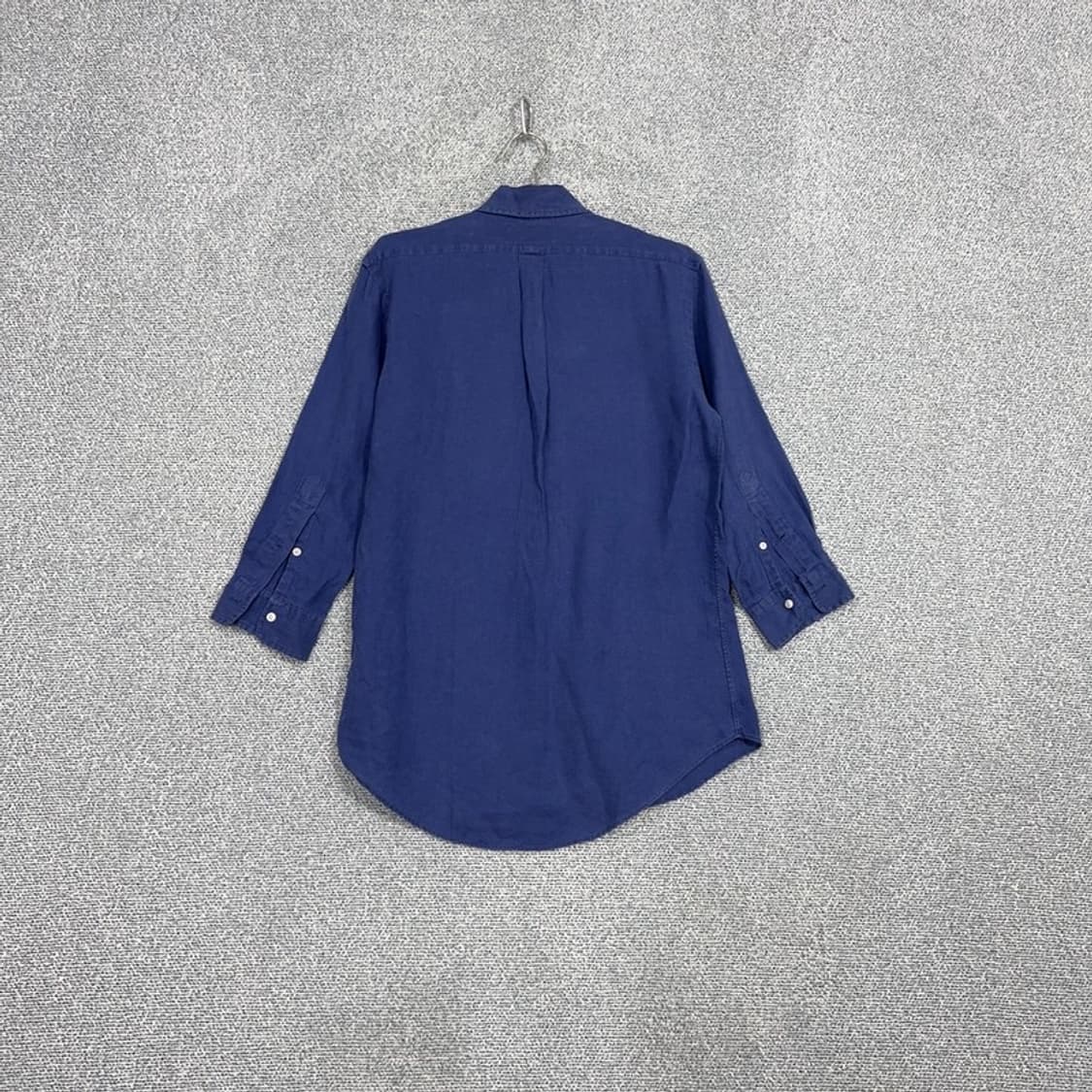 폴로 커스텀핏 린넨 네이비 셔츠 S  상품이미지2