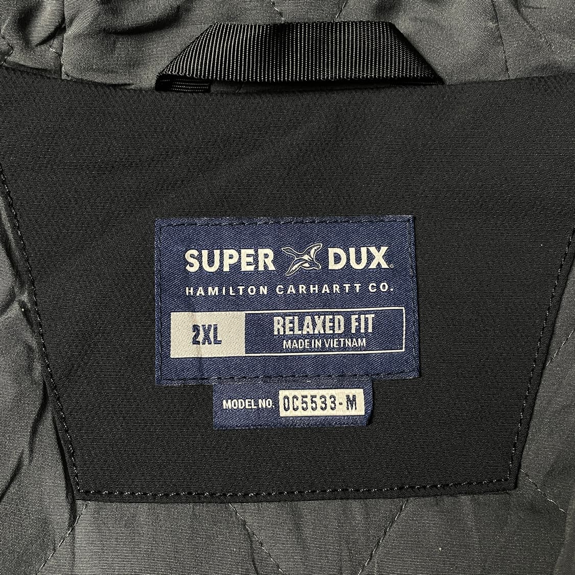 CARHARTT 칼하트 빈티지 블랙 후드 워크 자켓 A00840 상품이미지9