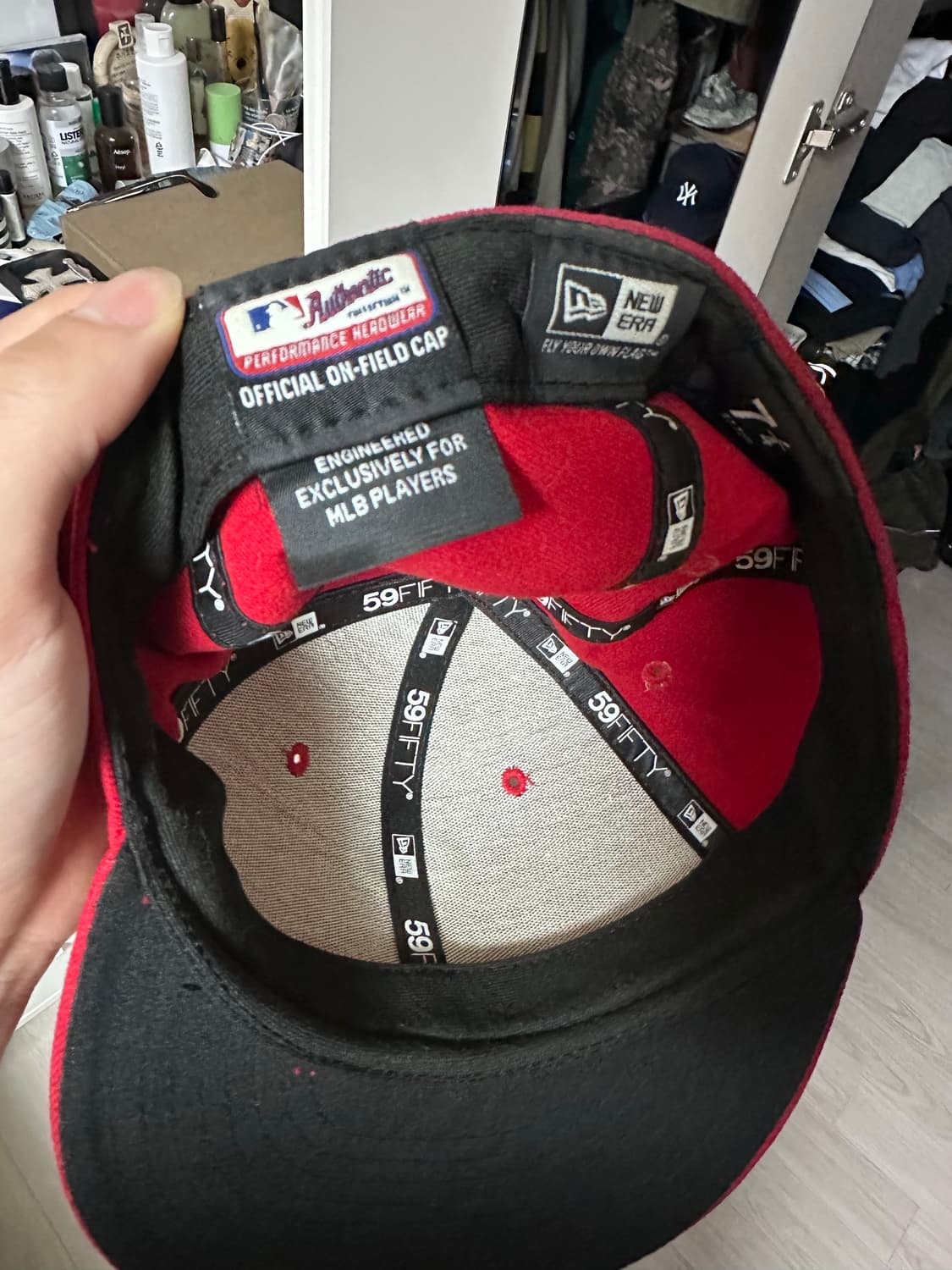 필라델피아 7 1/4 (57.7cm) mlb 리그 선수용 상품이미지2