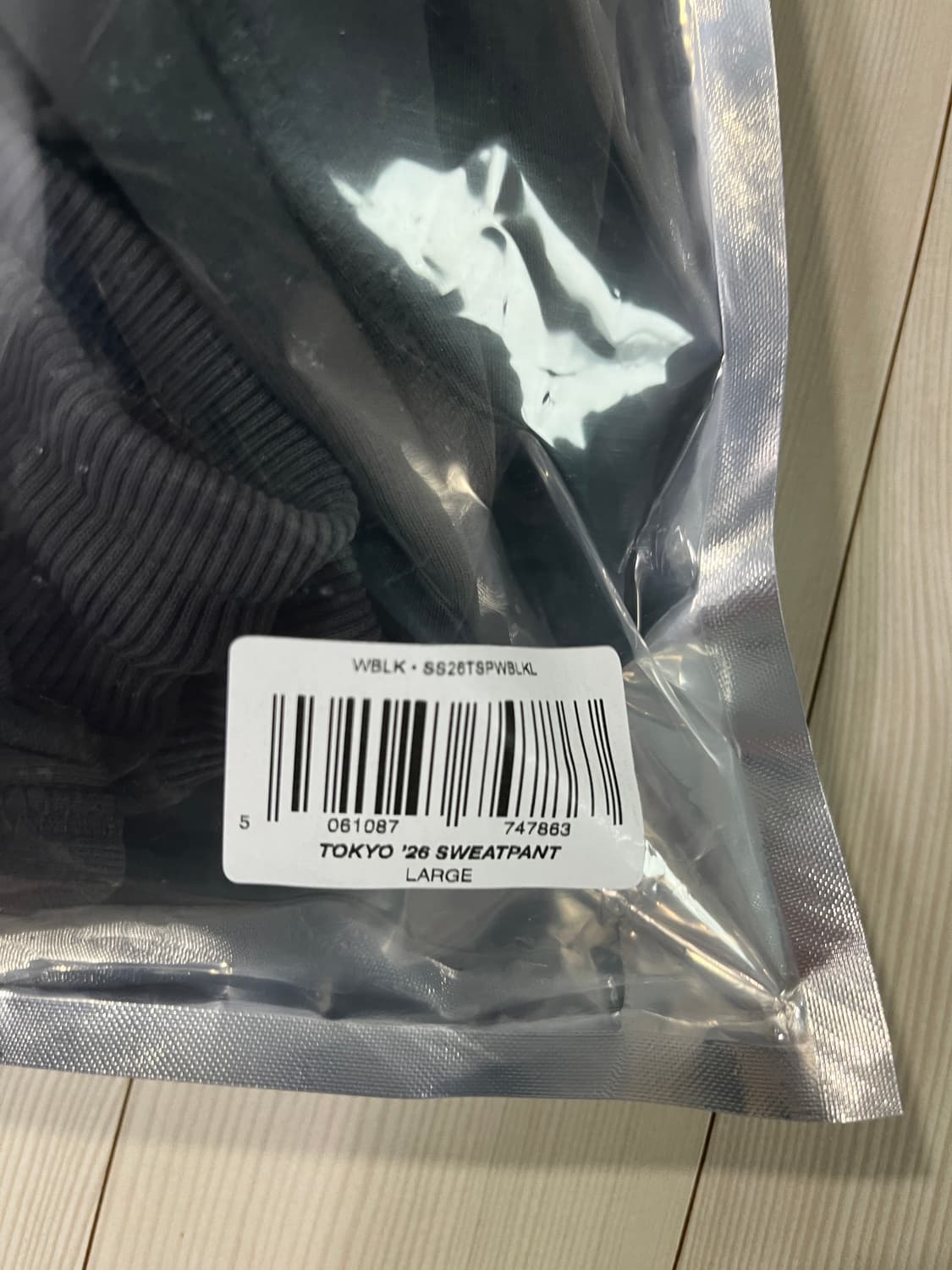 UVU 도쿄 스트레이트 레그 스웨트 트레이닝 팬츠 L 상품이미지5