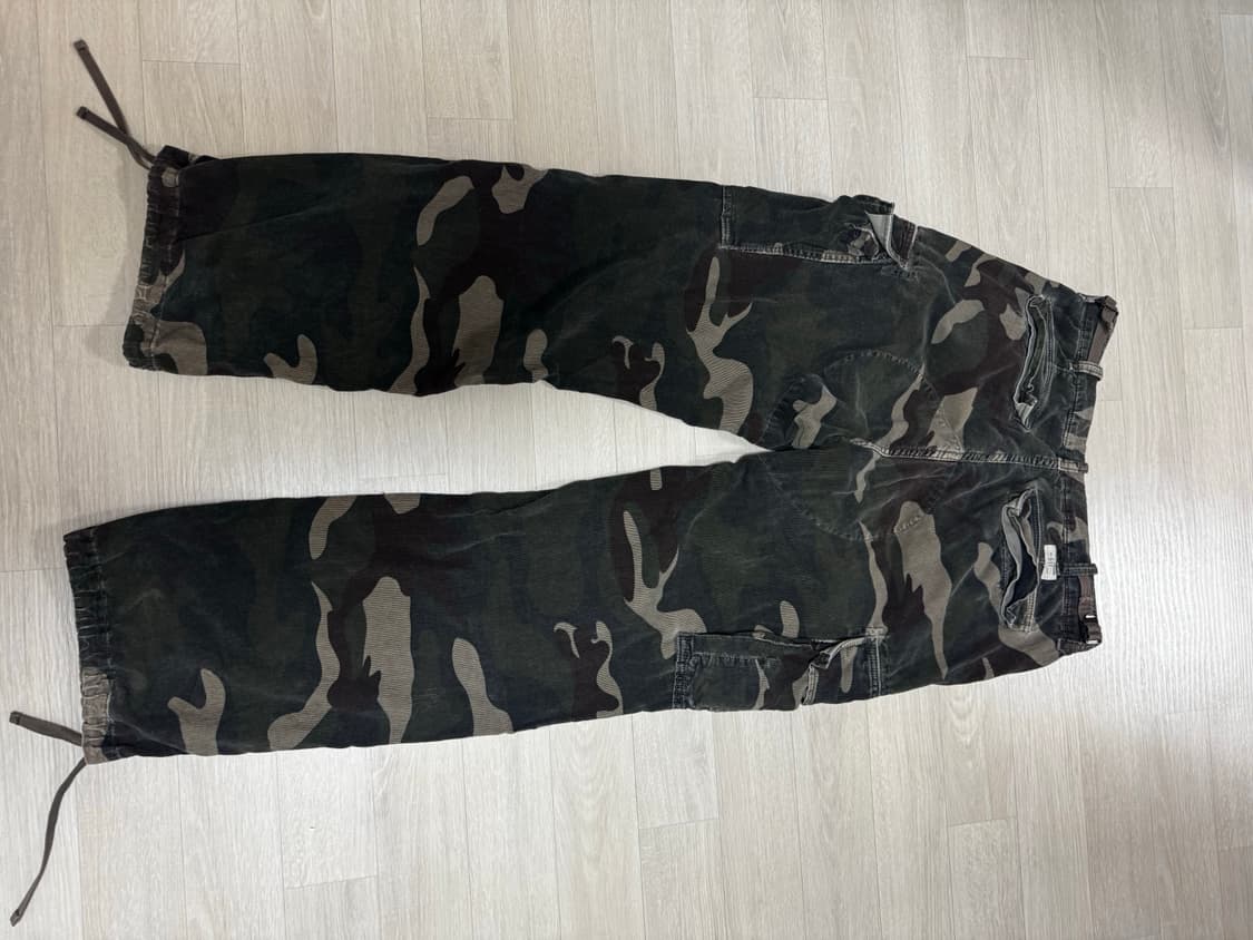 [32x32] GAP 갭 밀리터리 카모 코듀로이 팬츠 상품이미지2