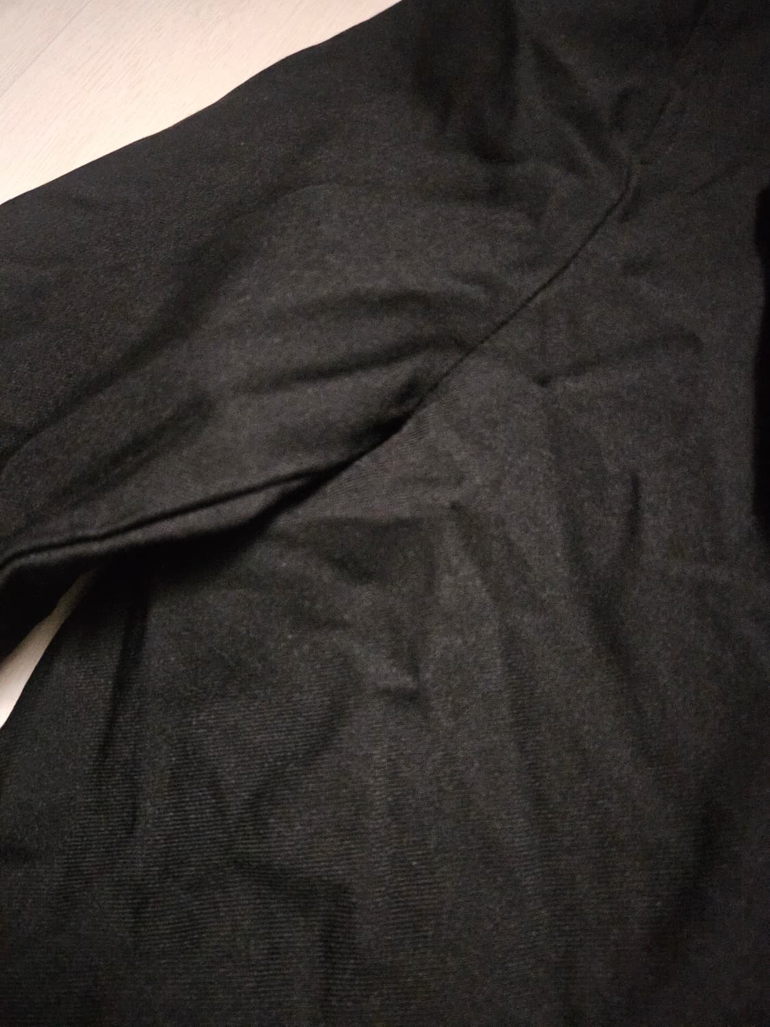 꼼데가르송 블랙 축융 자켓 상품이미지9