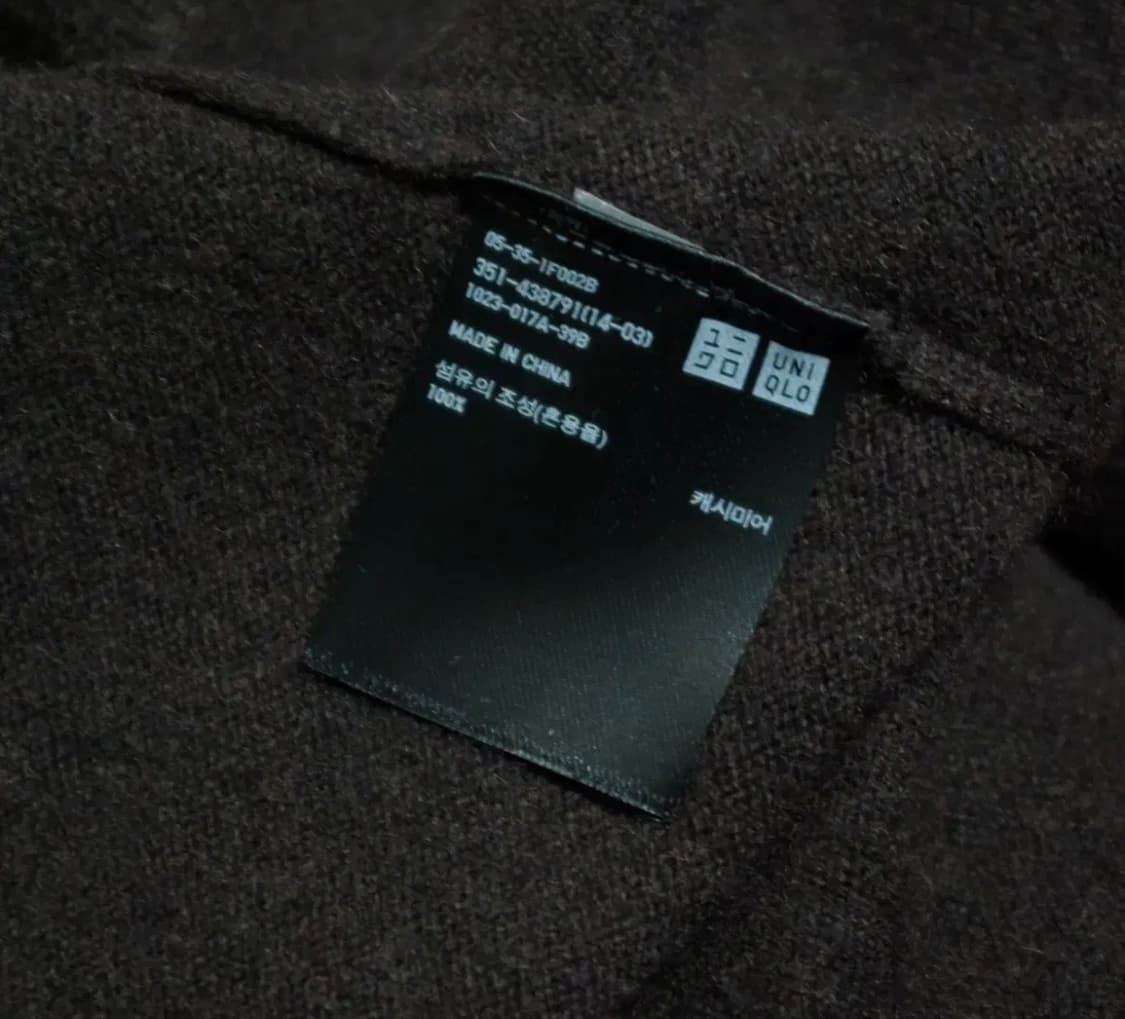 유니클로 캐시미어 니트 상품이미지3