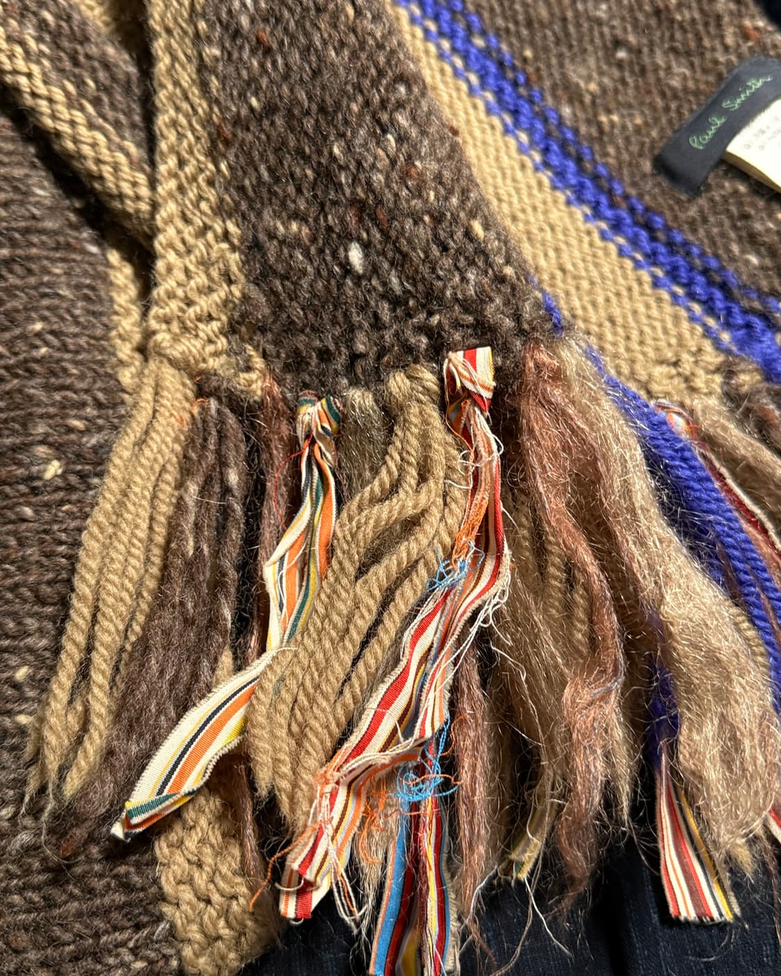 00‘s 폴스미스 울 머플러 상품이미지5