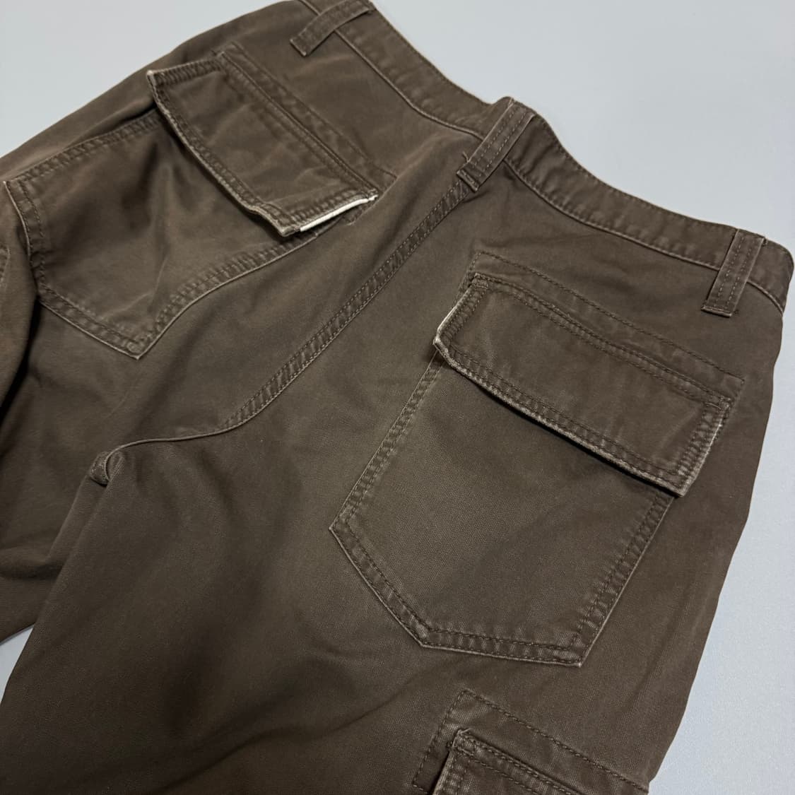 오시코시(OSHKOSH) 브라운컬러 코튼 포켓 카고 팬츠 상품이미지5