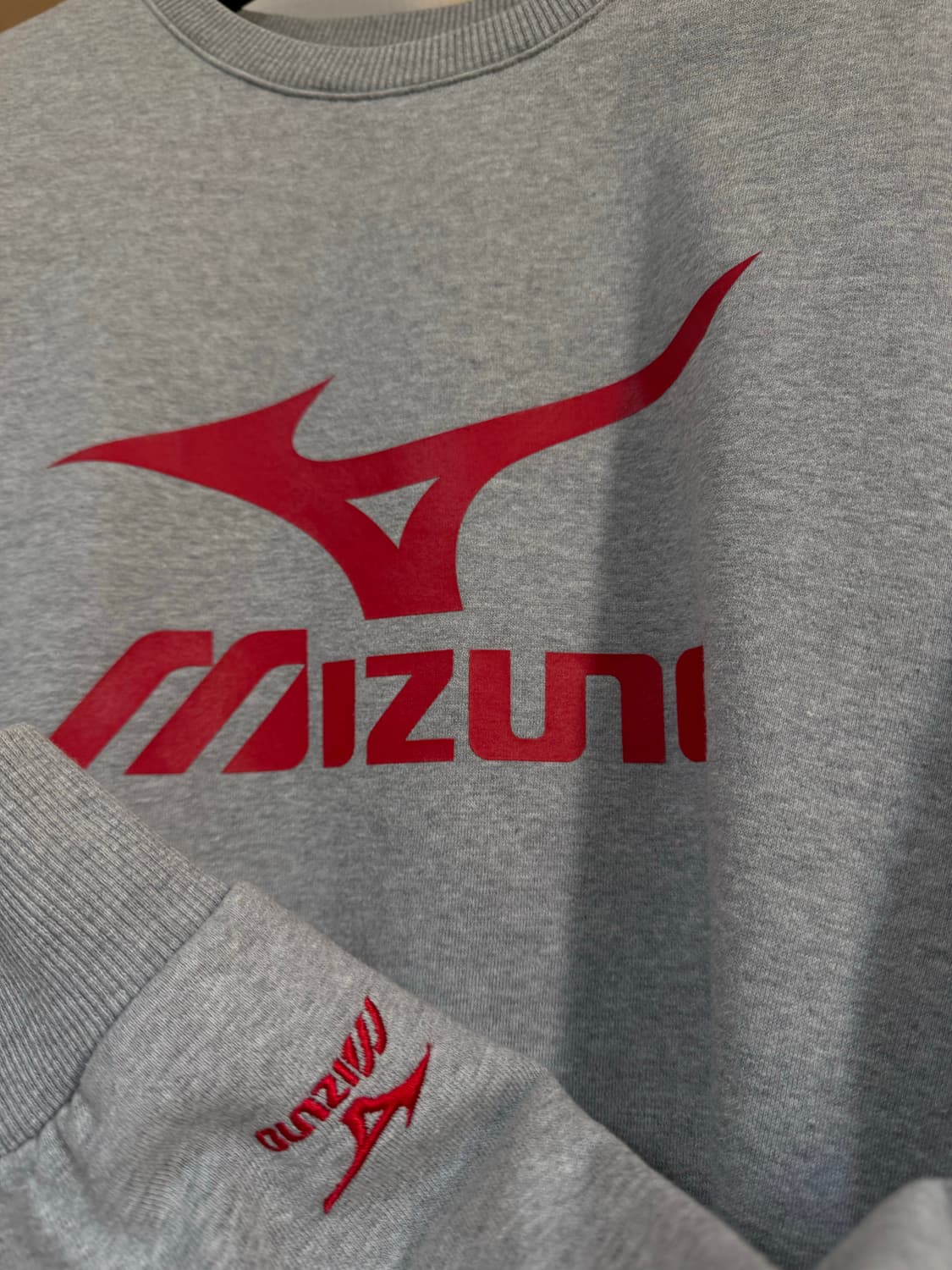 [XL]미즈노 프린팅 로고 스웻셔츠 맨투맨 상품이미지4