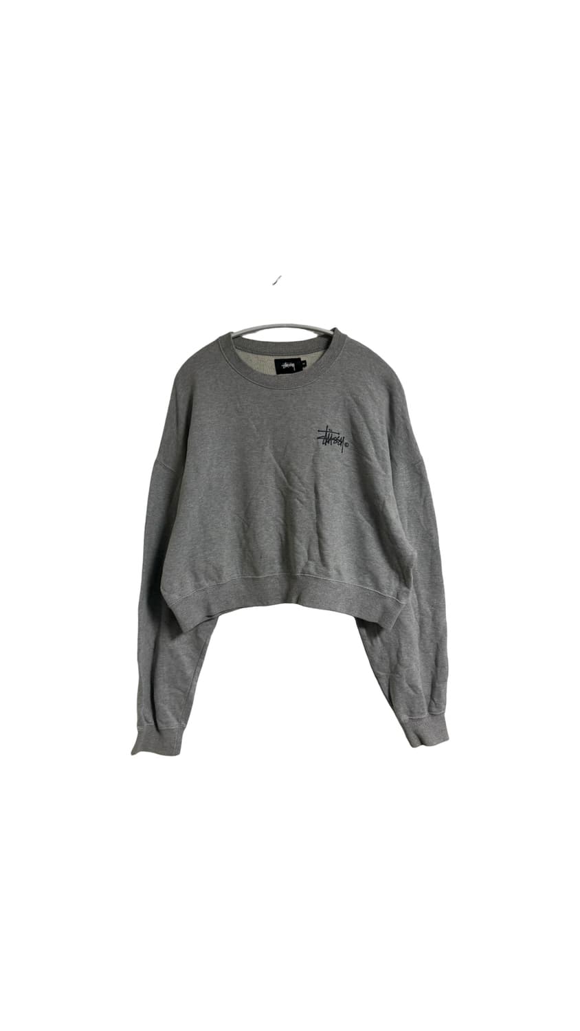 스투시 크롭 맨투맨 상품이미지1