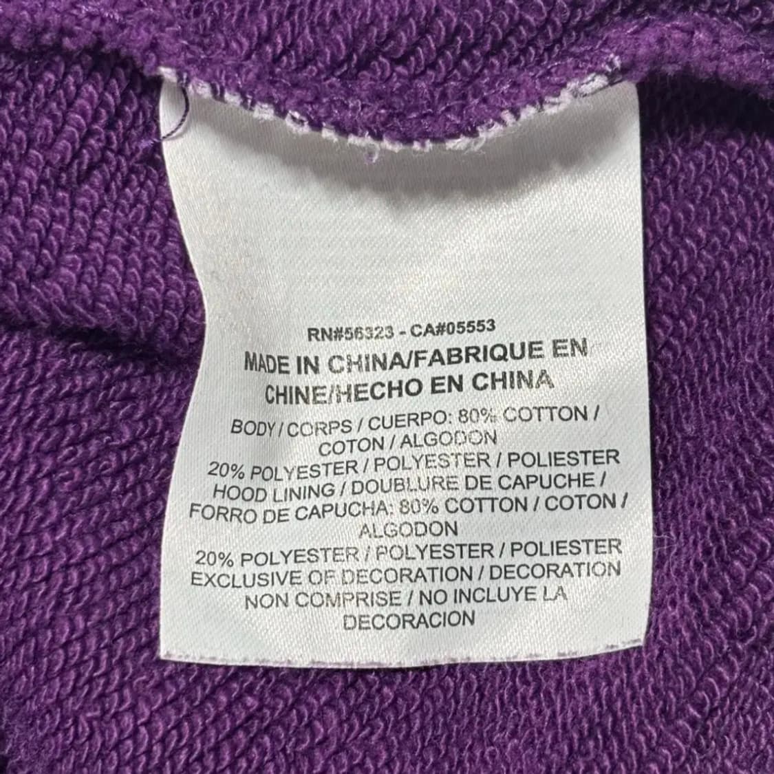 나이키 acg 로고 퍼플 후드티 상품이미지5