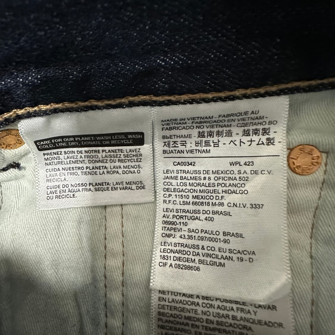 LEVI'S 501 denim pants jeans 상품이미지4