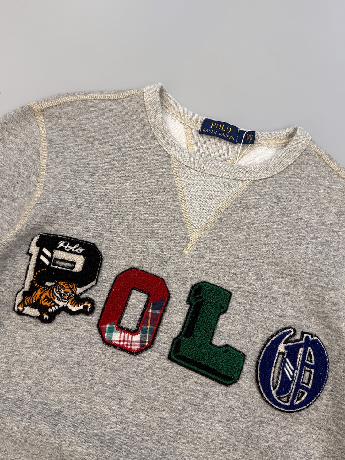 폴로 랄프로렌 루즈핏 신형 타이거 패치로고 맬란지 스웻셔츠 상품이미지2