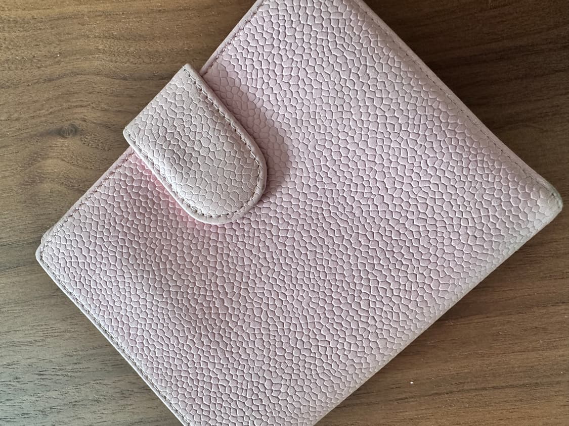 샤넬 핑크 반지갑 상품이미지3