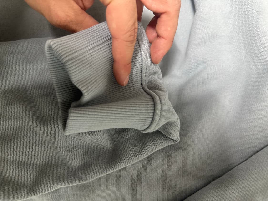 아미 맨투맨 스틸블루 XL 상품이미지6