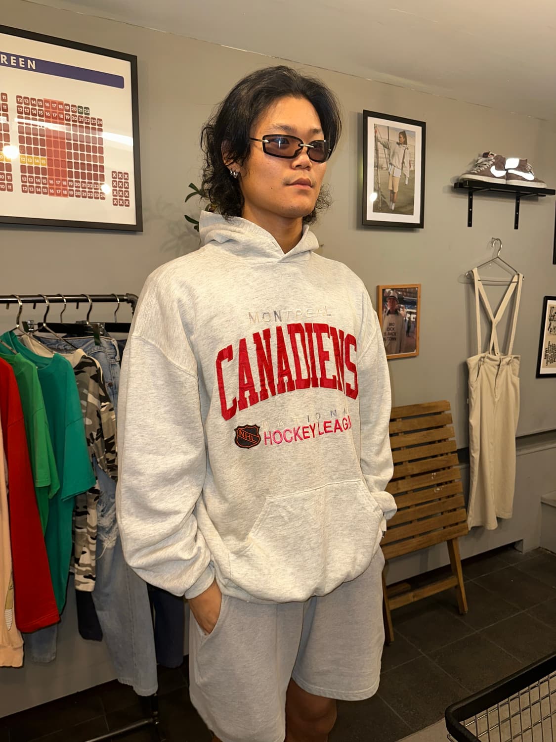 90‘s Russell Athletic canadiens hood 상품이미지2