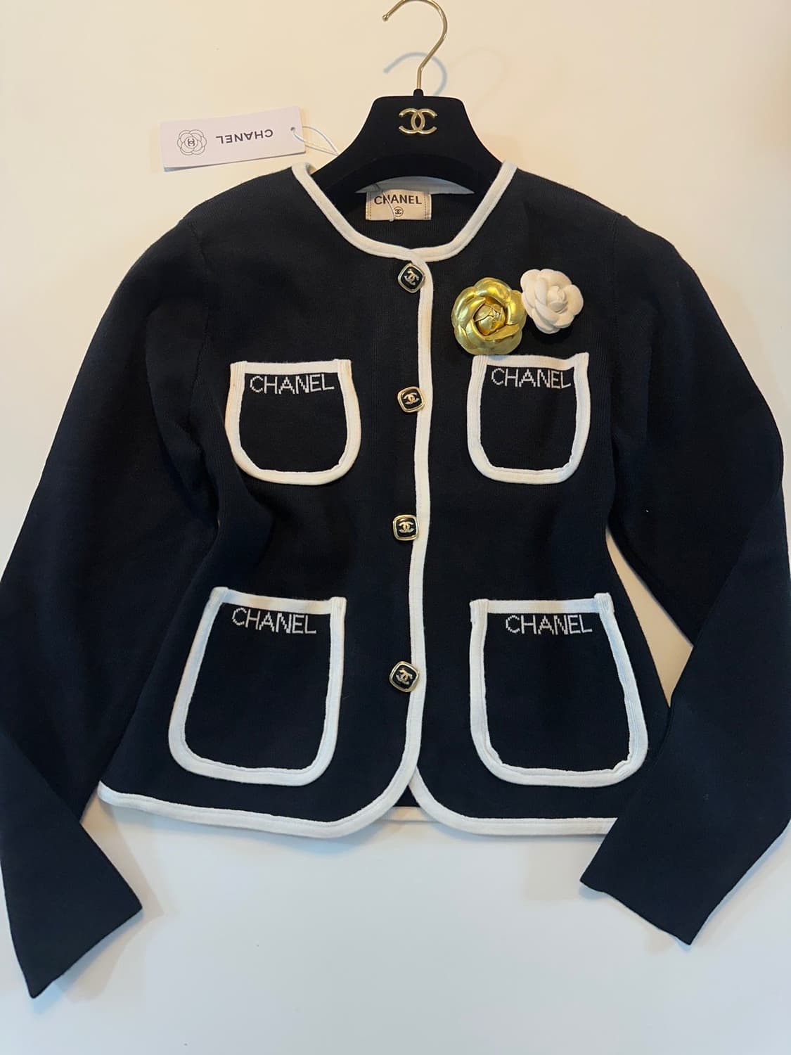 (새상품)샤넬가디건 상품이미지8