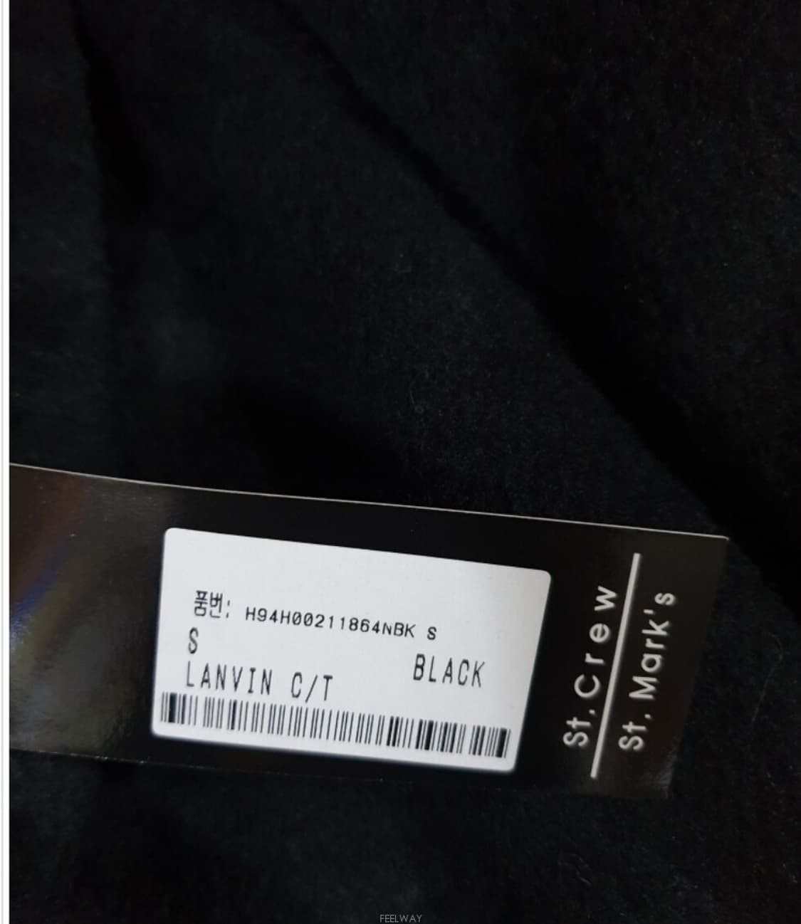 캐주얼 브랜드 St.Crew By Marks 정품 단아한 디자인의 모직코 상품이미지3