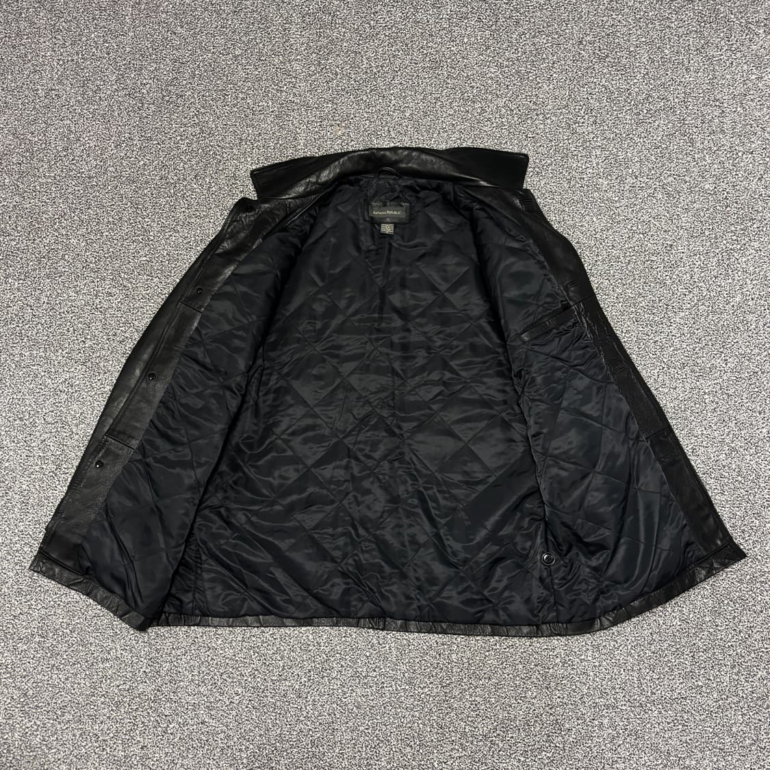 올드 바나나 리퍼블릭 레더 카코트 상품이미지3