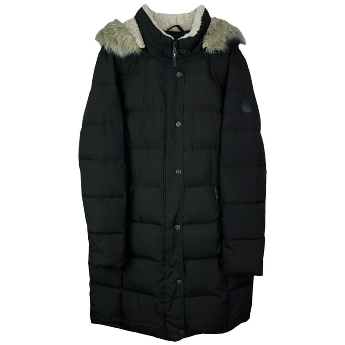 [폴로 랄프로렌] 후드 퍼 덕다운 롱패딩 M16909 상품이미지2