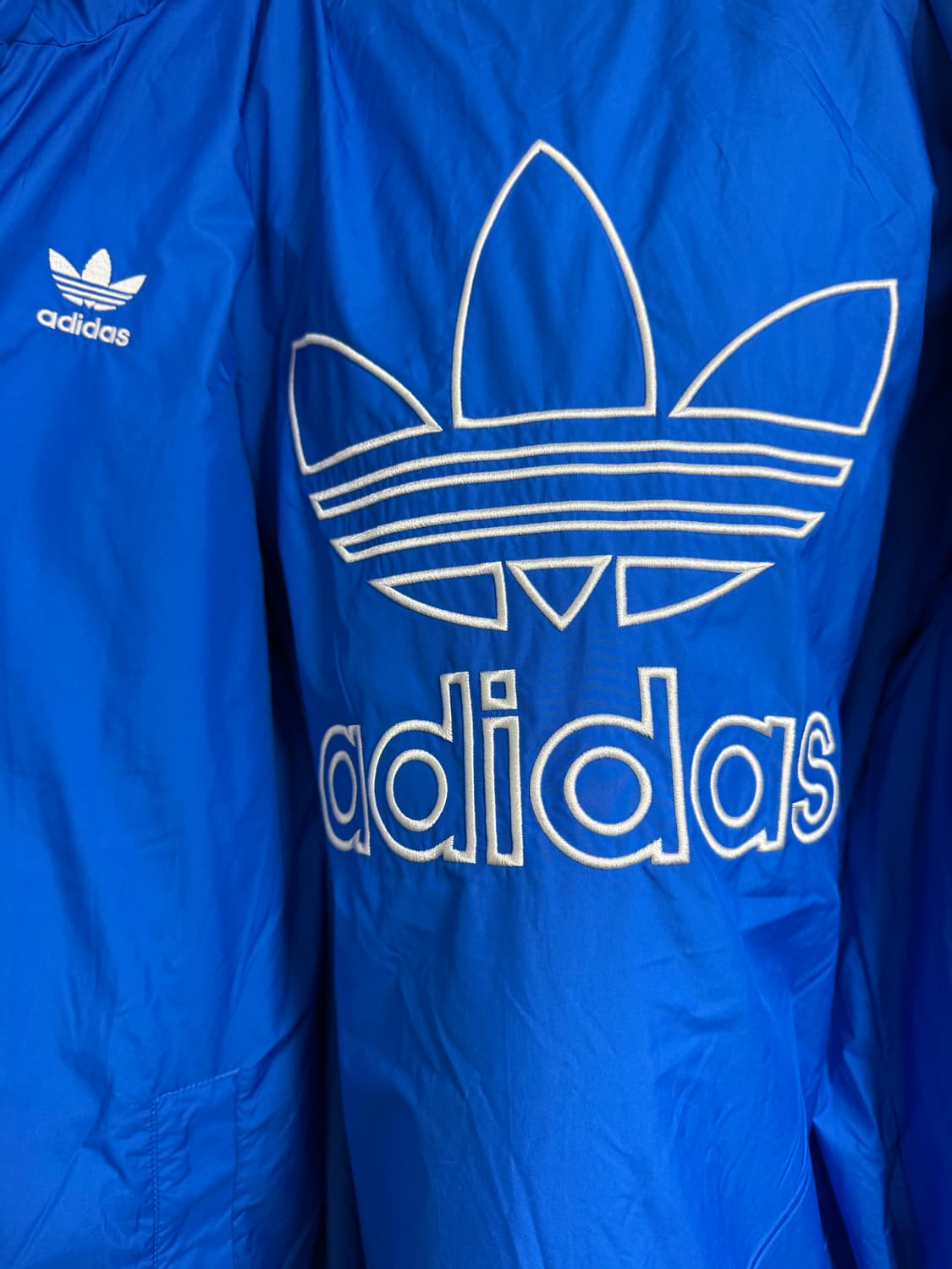 아디다스 리버시블 네이비 후드 패딩 상품이미지5