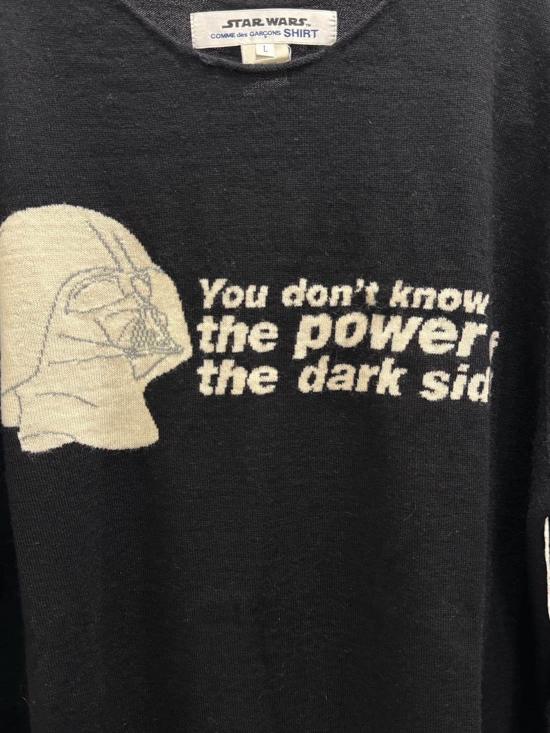 꼼데가르송 셔츠 스타워즈 니트 스웨터 상품이미지5