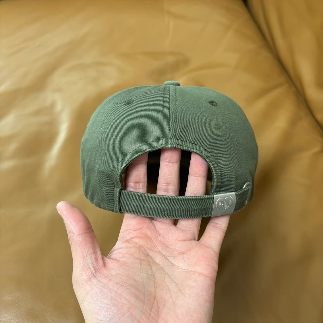 휴먼메이드 6패널 볼캡 모자 코듀로이 올리브 드랩 상품이미지7