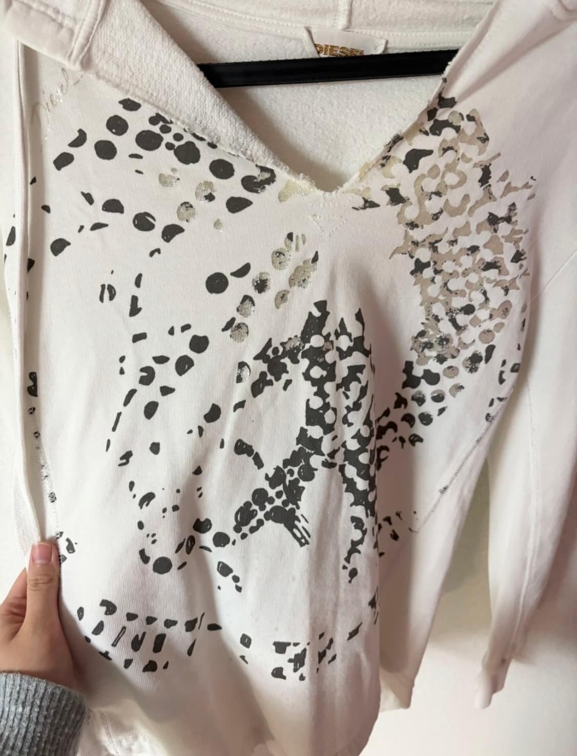 디젤 여성 후드티 상품이미지4