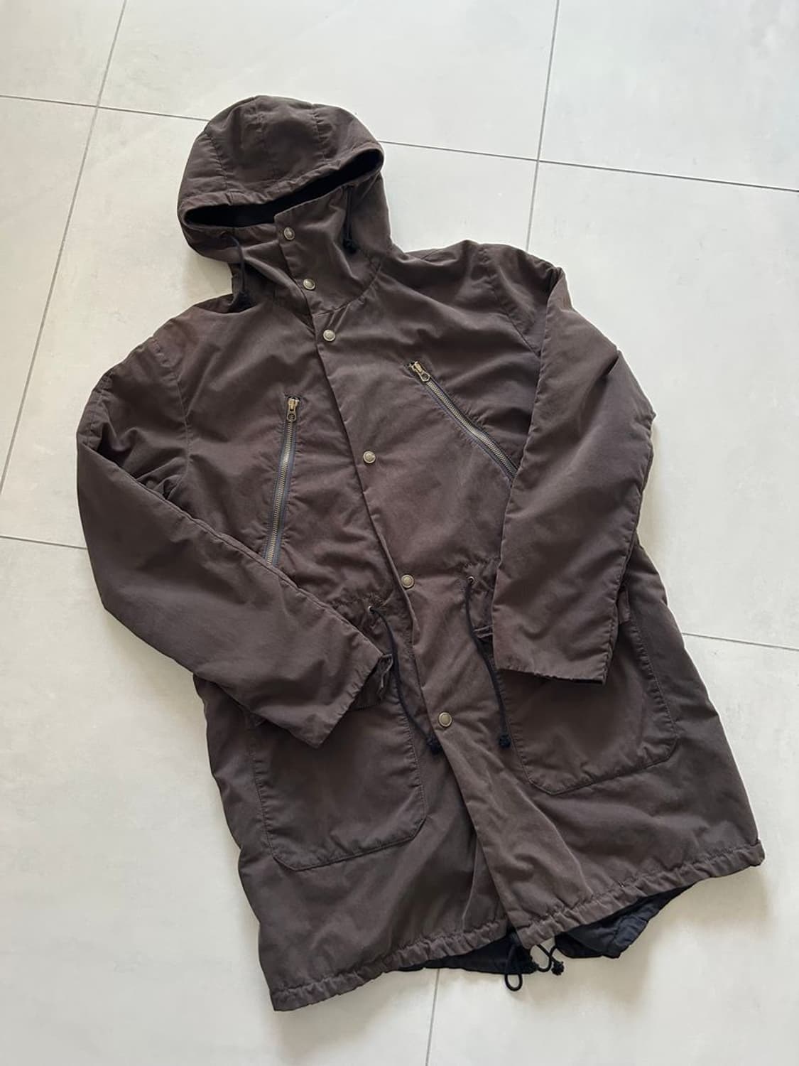 HOODED MODS COAT 후드 달린 모드 코트 상품이미지1