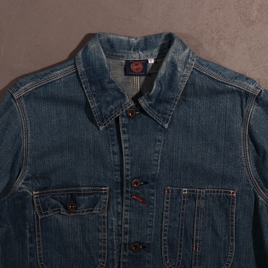 옴니갓 데님 퍼티그자켓 상품이미지2