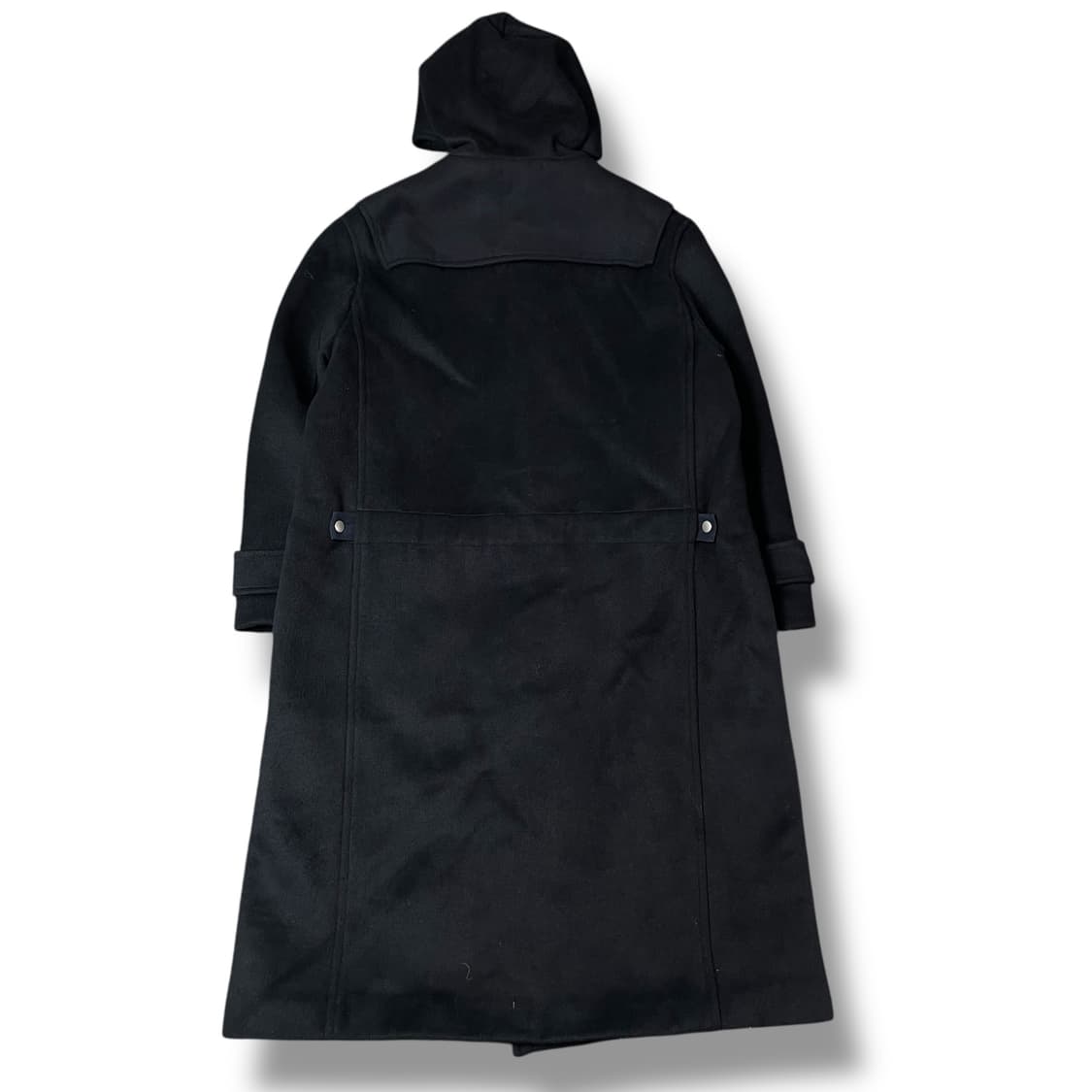 라퍼지스토어 네이비 후드 체크 더플코트 M 상품이미지2