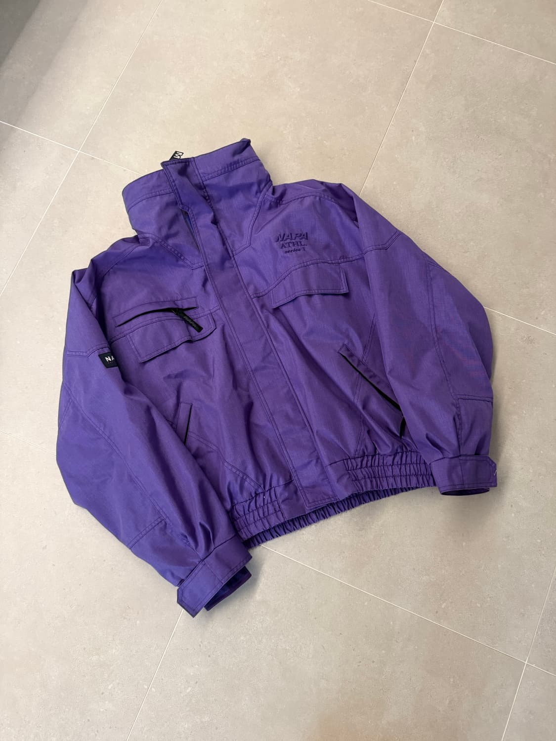 [XL] 마틴로즈 X 나파피리 알로스 자켓 퍼플 상품이미지6