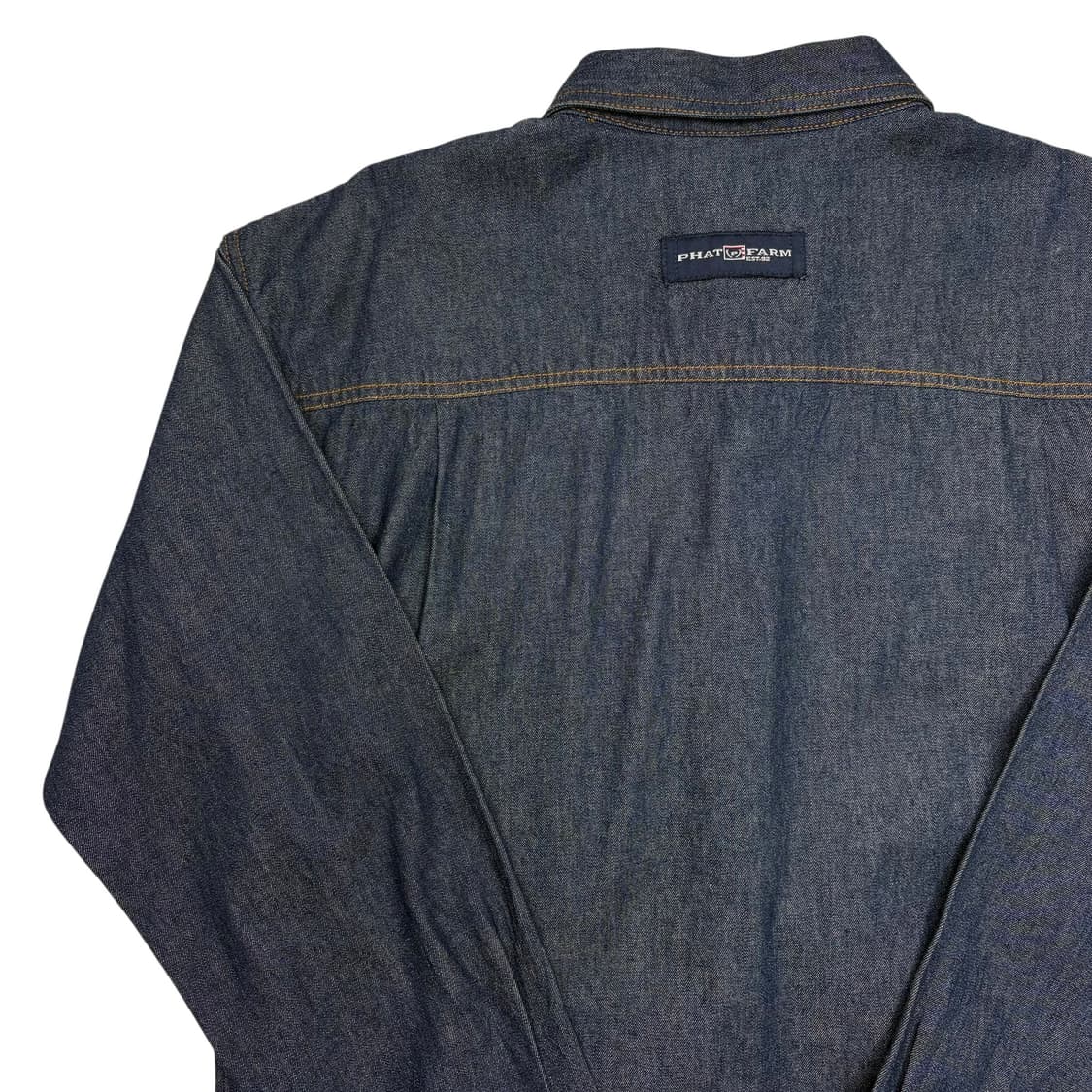 펫팜 올드스쿨 힙합 빈티지 데님 셔츠 XL 상품이미지5