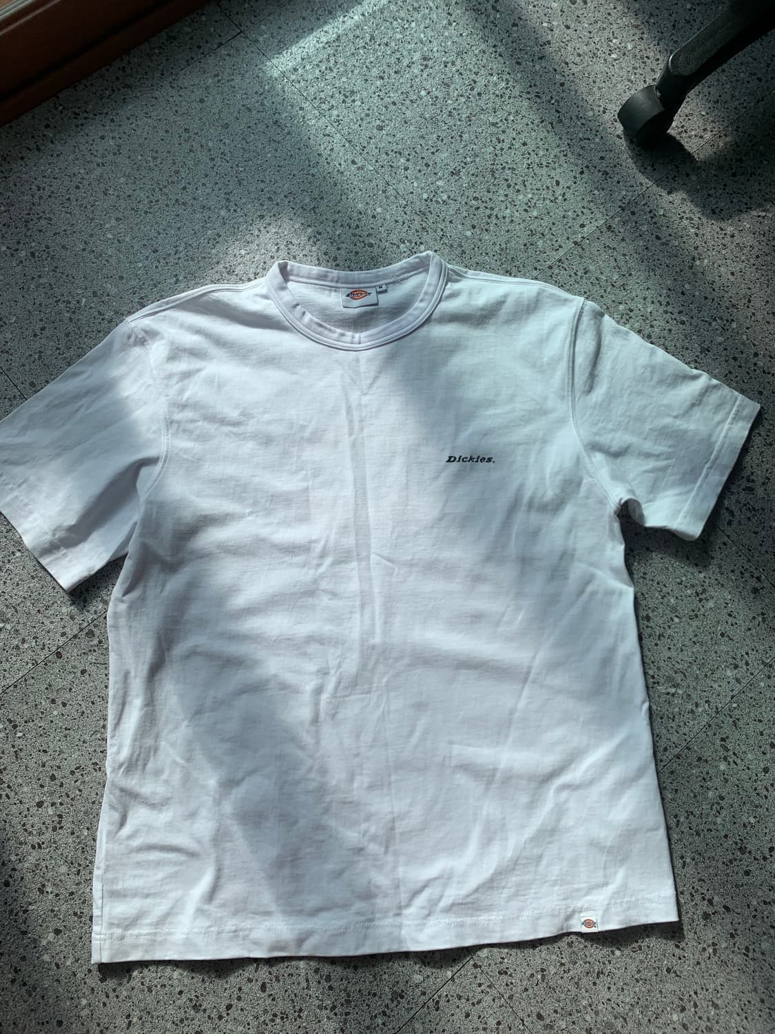 디키즈 베이직 로고 티셔츠 화이트 상품이미지3