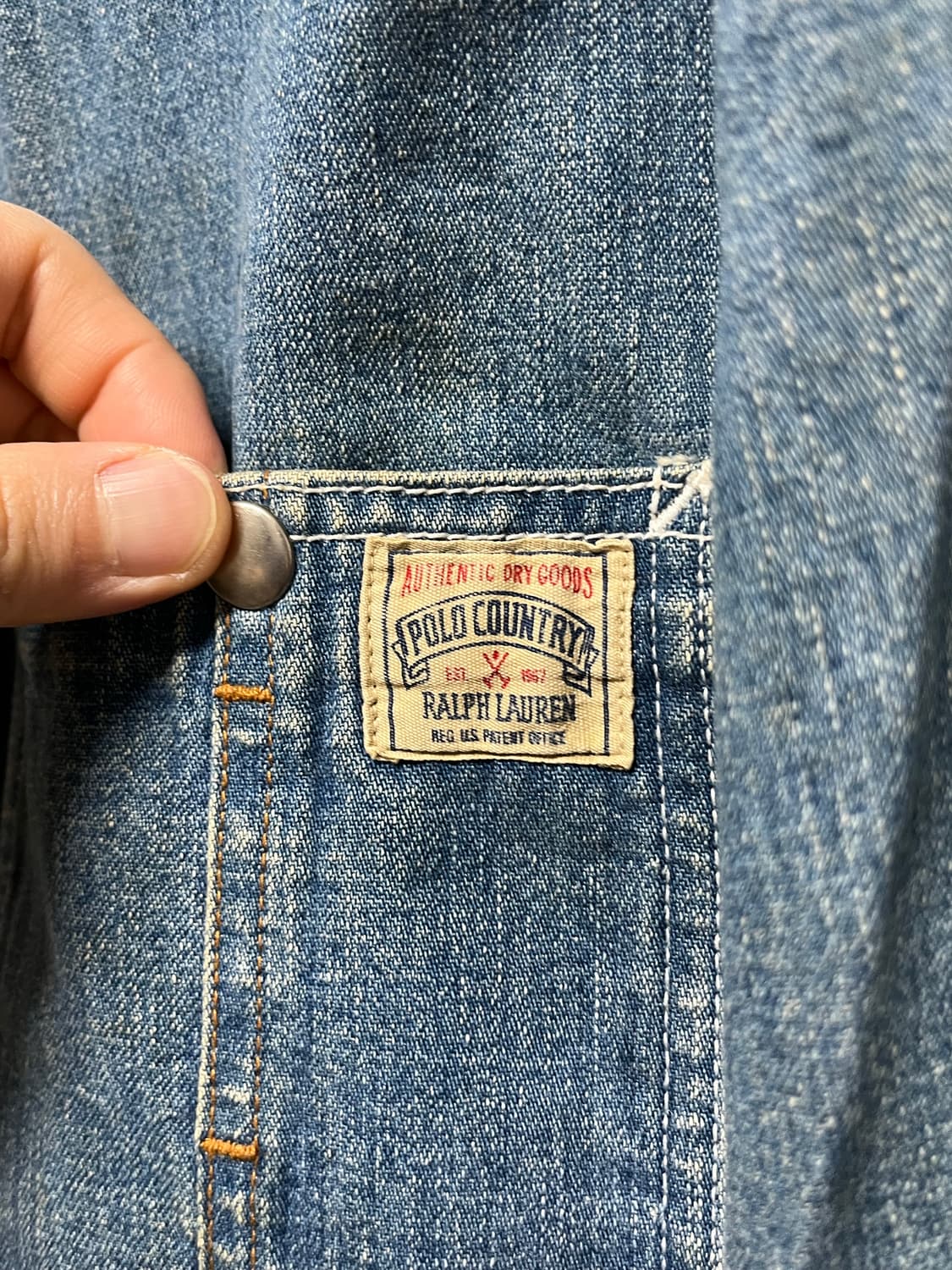 Polo country 90s denim chore jacket 상품이미지4