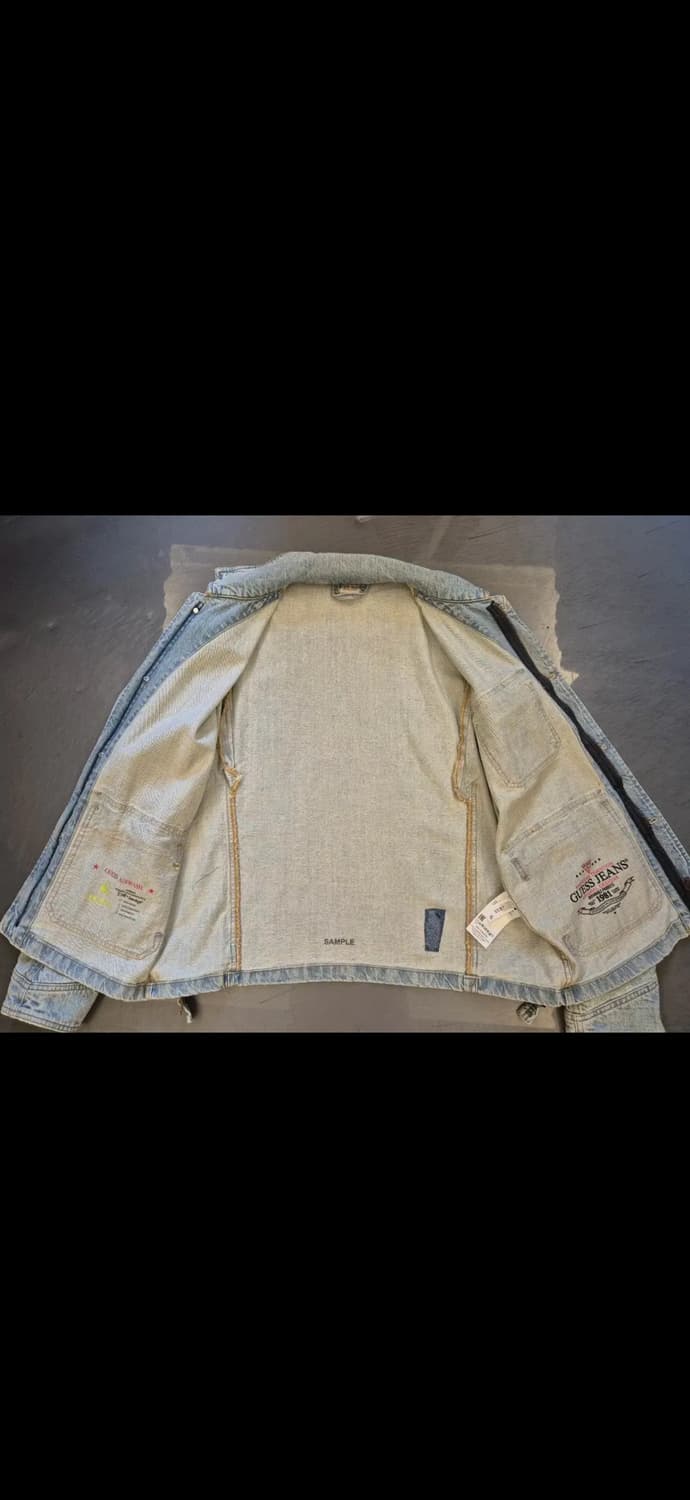 GUESS  게스 데님 초어 자켓 XL 상품이미지3