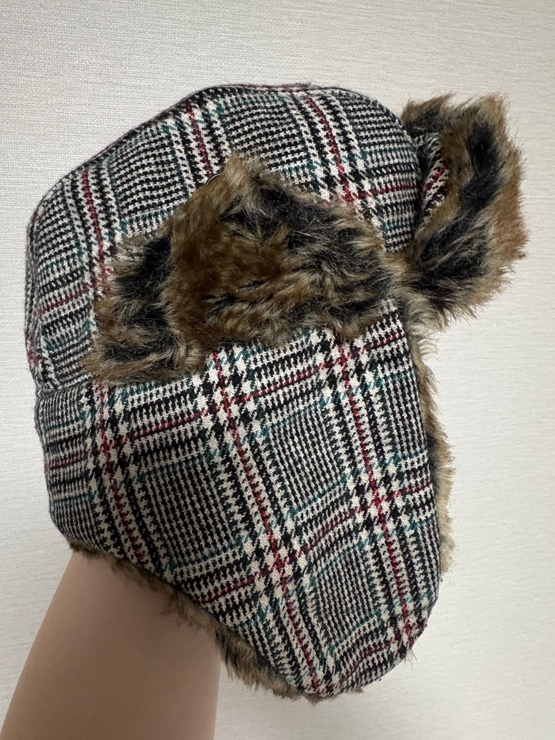 체크 군밤모자 트루퍼햇 상품이미지2