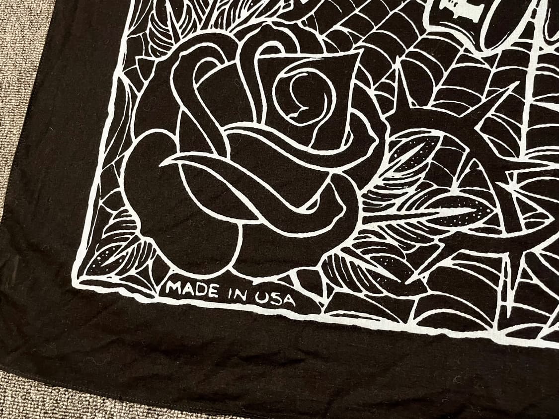 코어파이터 블랙 빅반다나 Made in USA 상품이미지3