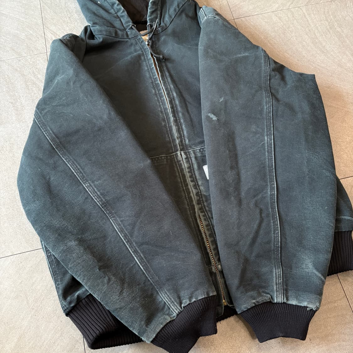 미국 생산 칼하트 j140 블랙 액티브 자켓 상품이미지7