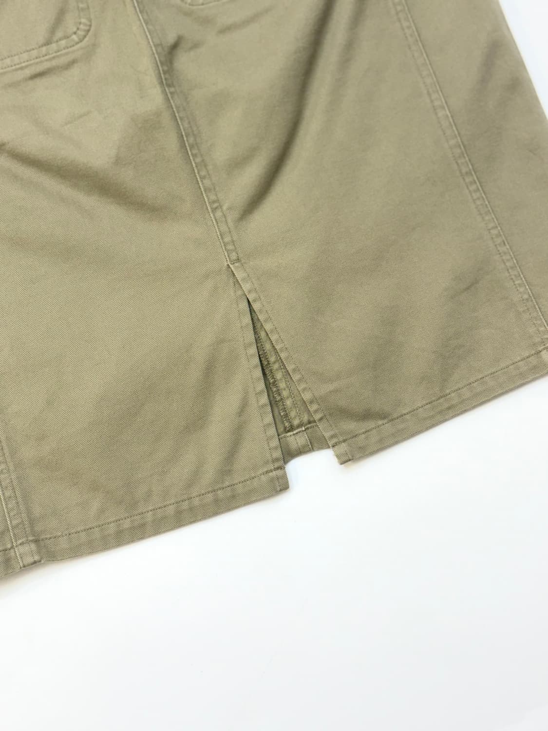 Ralph Lauren 랄프로렌 카키색상 코튼 미디스커트 상품이미지7