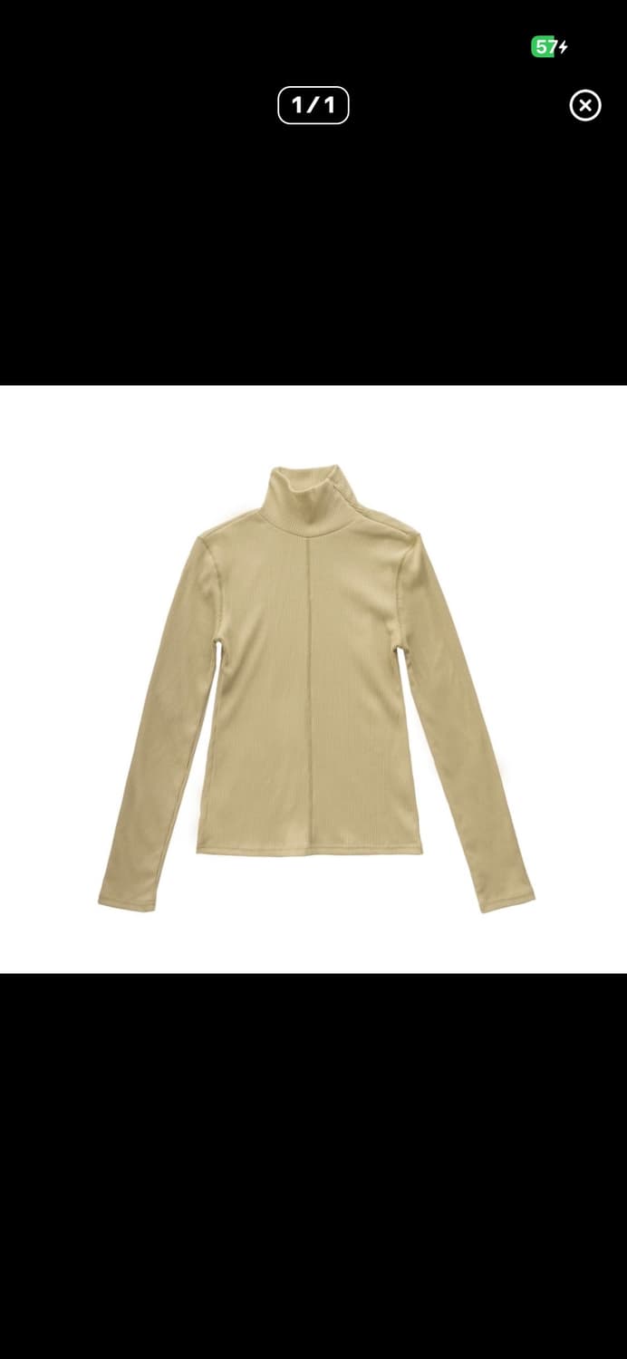 eonts 에옹쓰 터틀넥 머스타드  상품이미지1