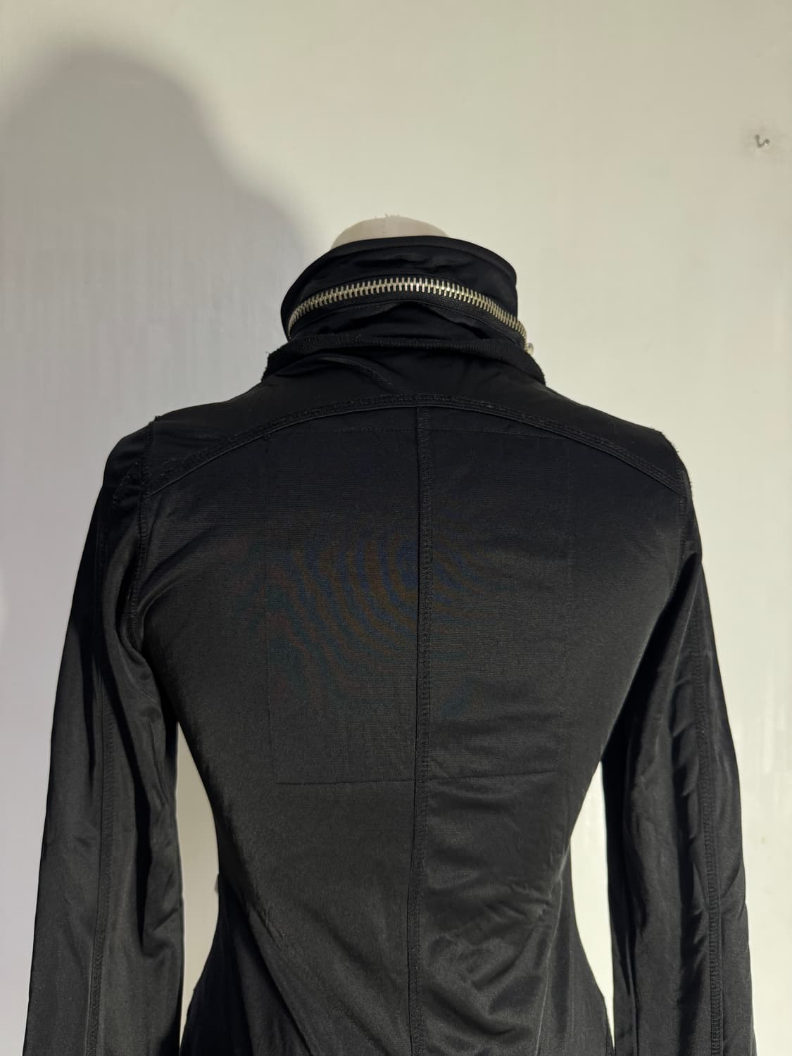 dia 하이넥 비대칭 지퍼 라이더 자켓 y2k 갸루 다이아 상품이미지5