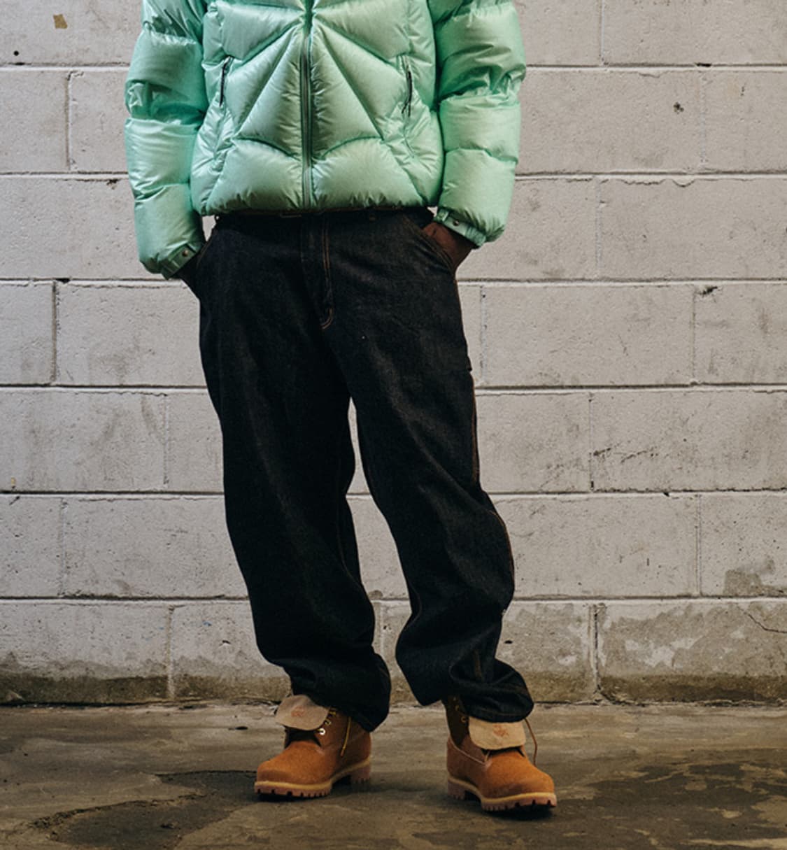 페치선데이 카펜터 데님팬츠 인디고 상품이미지3