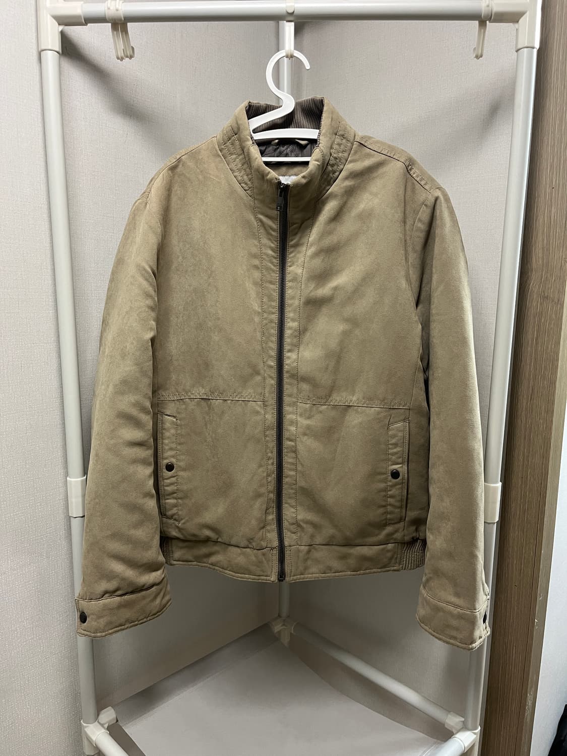 올젠 스웨이드 숏 점퍼 상품이미지2