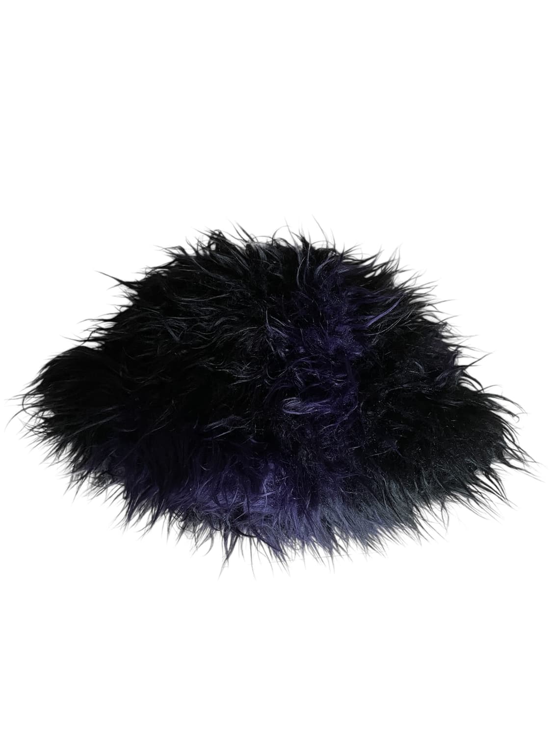 니들스 블랙퍼플 퍼 버킷 햇 상품이미지2