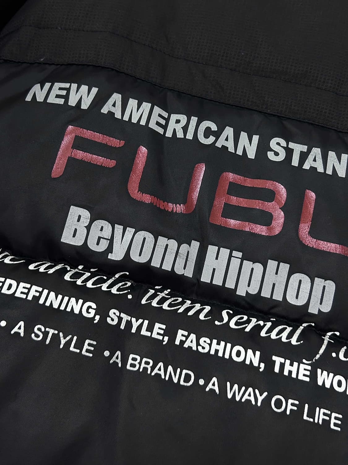 후부 빅로고 데님 배색 덕다운 패딩 상품이미지10