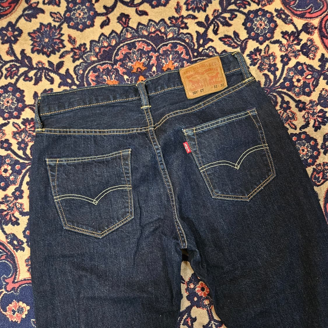 리바이스(Levis) No.501CT 베이직 워시드 데님팬츠 상품이미지3