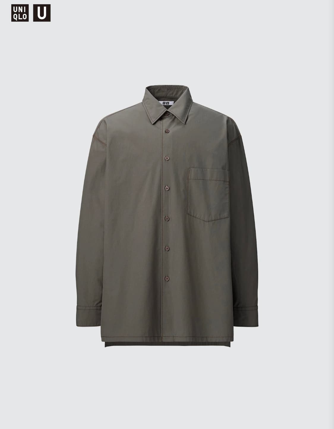 [새상품] 유니클로U 브로드 오버사이즈 셔츠 상품이미지1