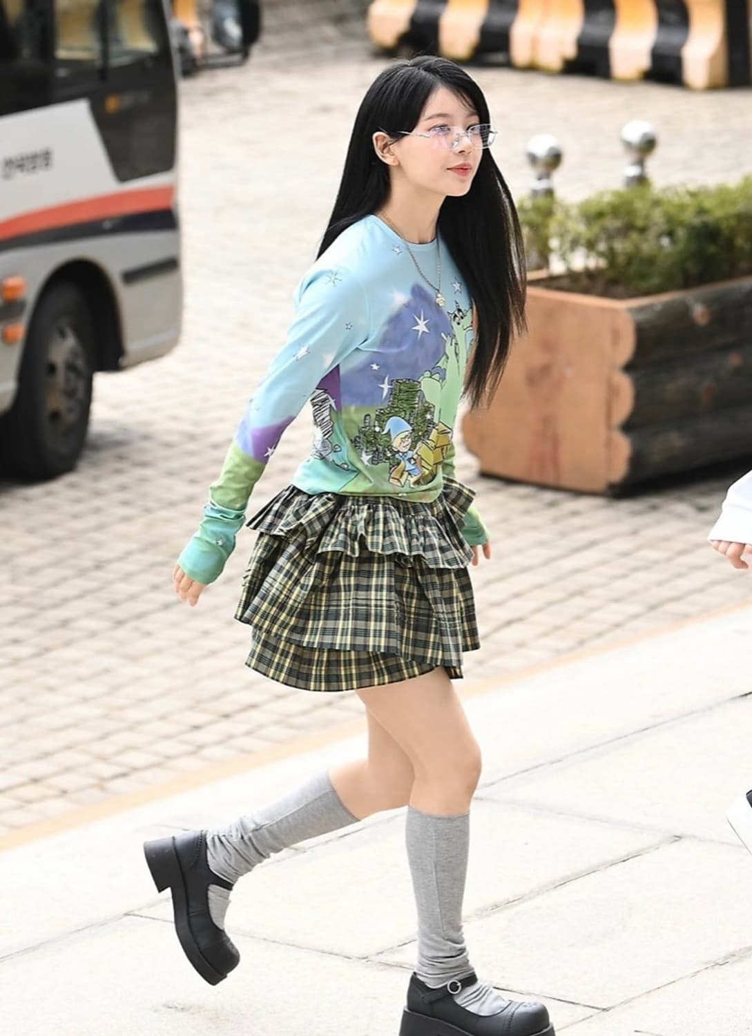 아일릿 모카 플리즈프로젝트 blue dragon long sleeve 상품이미지4