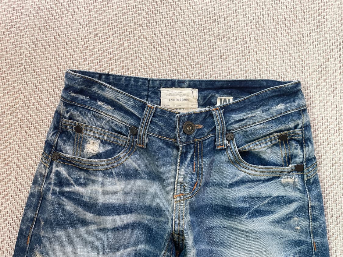 빈티지 Lolita jeans 디스트로이드 쇼츠  상품이미지6