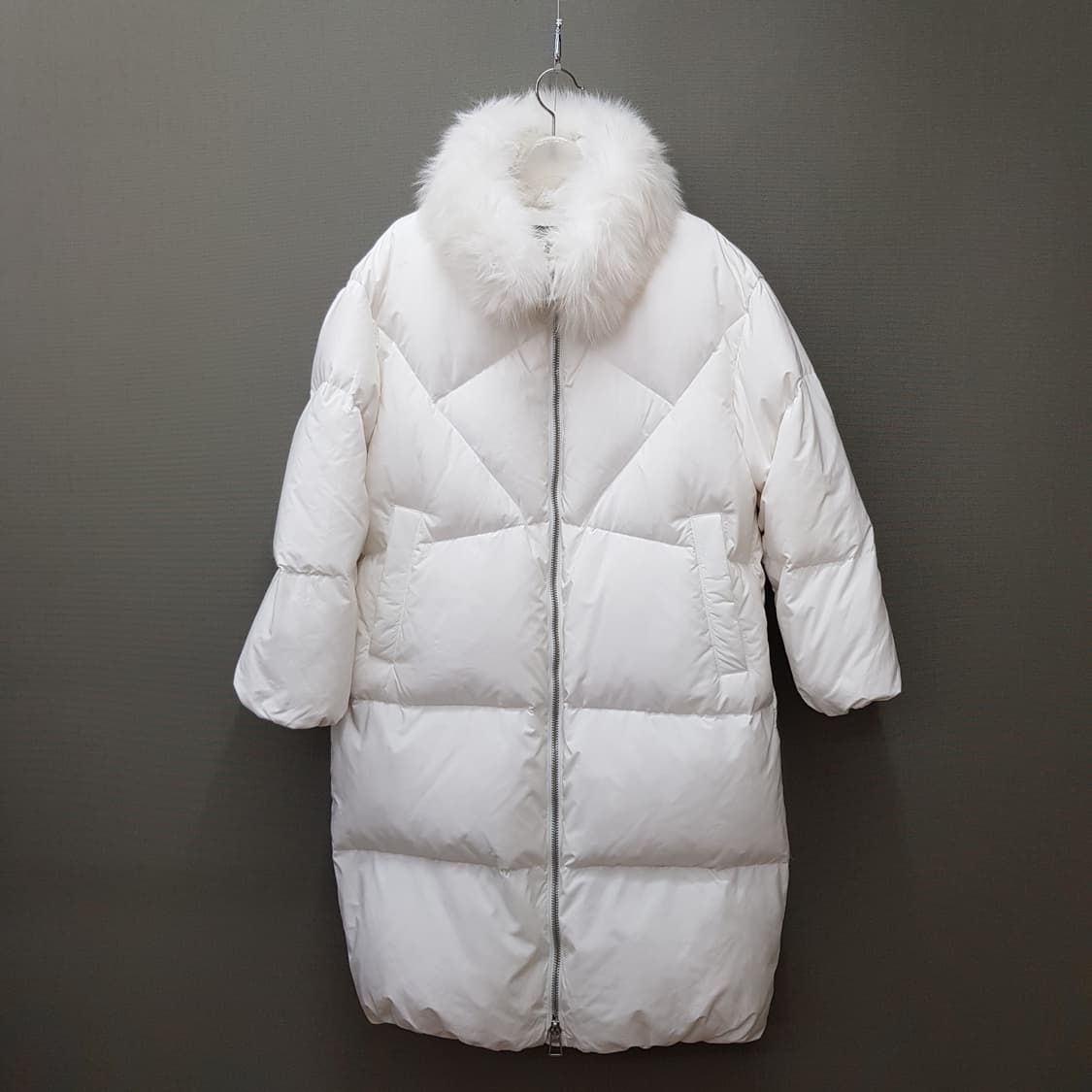 JUCY JUDY 2022 폭스 퍼 카라 덕다운 패딩  85사이즈 상품이미지2