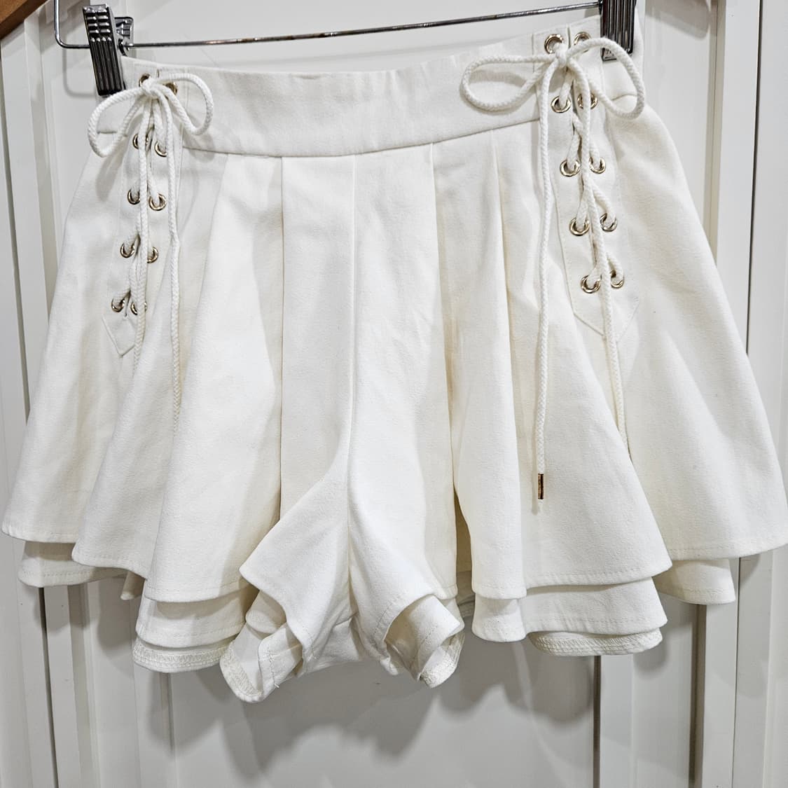 레이스업 치마바지 상품이미지4